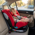 Scaun Auto Saphir DELUXE BUF BOOF iSIZE Red cu Isofix pozitie somn 165 grade rotativ 360 grade 40-150 cm