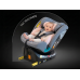 Scaun Auto Saphir DELUXE BUF BOOF iSIZE Pink cu Isofix pozitie somn 165 grade rotativ 360 grade 40-150 cm
