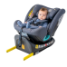 Scaun Auto Saphir DELUXE BUF BOOF iSIZE Grey cu Isofix pozitie somn 165 grade rotativ 360 grade 40-150 cm