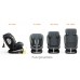 Scaun Auto TWT Plus DELUXE BUF BOOF iSIZE Grey cu Isofix rotativ 360 grade 40-150 cm