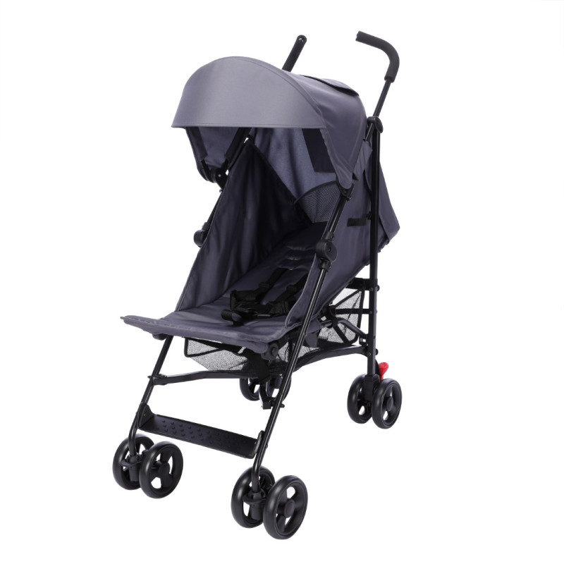 Carucior sport usor S120 BUF BOOF gri 0- 36 luni spatar reglabil 180 grade inclinare  Carucior sport usor S120 BUF BOOF gri 0- 36 luni spatar reglabil 180 grade inclinare