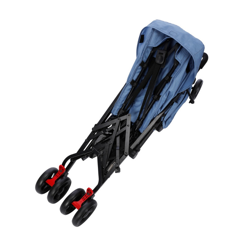 Carucior sport usor S120 BUF BOOF albastru 0- 36 luni spatar reglabil 180 grade inclinare  Carucior sport usor S120 BUF BOOF albastru 0- 36 luni spatar reglabil 180 grade inclinare