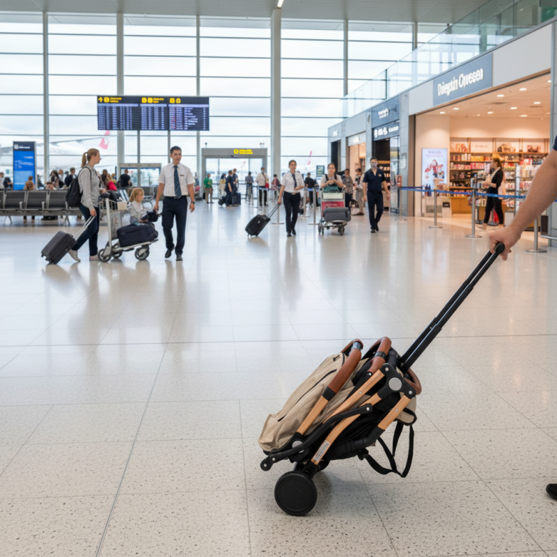 BUF BOOF® S-16 Carucior sport ușor, 0–36 luni, poziție complet orizontala 180°, sistem pliabil cu functie troller, Sand