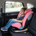 Scaun Auto Saphir DELUXE BUF BOOF iSIZE UnicornPink cu Isofix pozitie somn 165 grade rotativ 360 grade 40-150 cm
