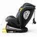 Scaun Auto TWT Plus DELUXE BUF BOOF iSIZE Grey cu Isofix rotativ 360 grade 40-150 cm