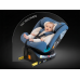 Scaun Auto Saphir DELUXE BUF BOOF iSIZE Blue cu Isofix pozitie somn 165 grade rotativ 360 grade 40-150 cm
