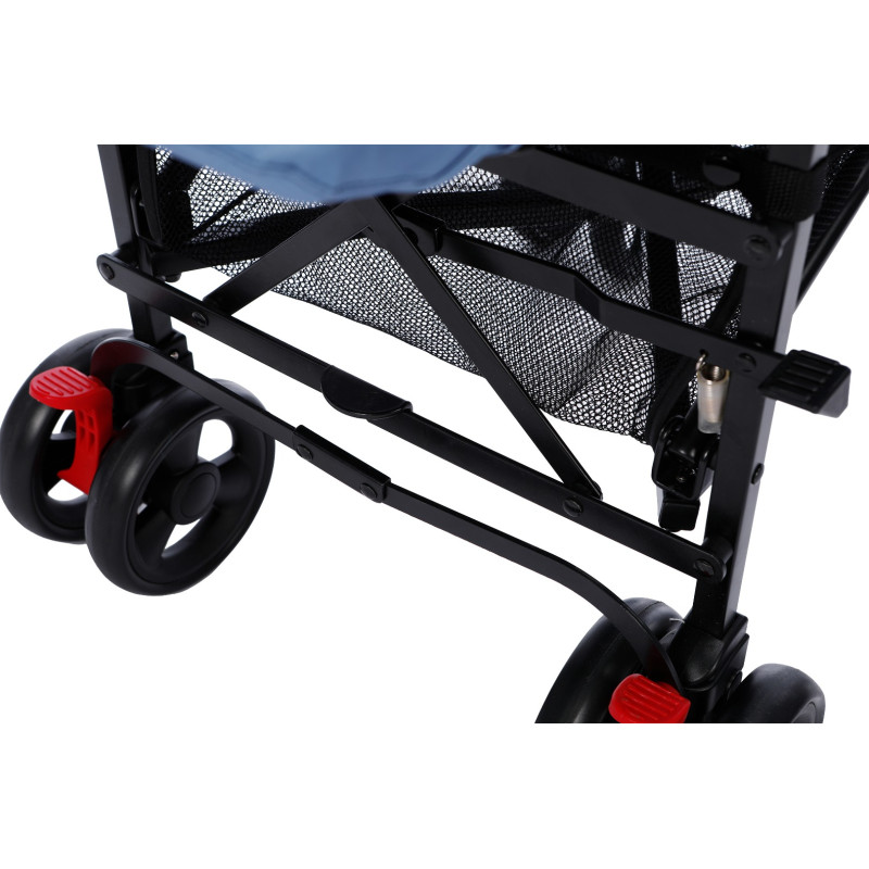 Carucior sport usor S120 BUF BOOF albastru 0- 36 luni spatar reglabil 180 grade inclinare  Carucior sport usor S120 BUF BOOF albastru 0- 36 luni spatar reglabil 180 grade inclinare