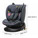 BUF BOOF® B-Joy DELUXE i-Size 40–150 cm Scaun Auto Copii, ISOFIX, Rotativ 360°, Reclinare 155°, Poziție Somn, DarkGreyCAT