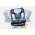 Scaun Auto Saphir DELUXE BUF BOOF iSIZE Blue cu Isofix pozitie somn 165 grade rotativ 360 grade 40-150 cm