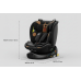 BUF BOOF® B-Joy DELUXE i-Size 40–150 cm Scaun Auto Copii, ISOFIX, Rotativ 360°, Reclinare 155°, Poziție Somn, BlackDOG