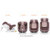 BUF BOOF® Scaun Auto P100 i-Size R129 Rotativ 360° ISOFIX 40–150 cm (0–36 kg) LightPurple