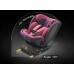 Scaun auto N17 Fix iSize BUF BOOF® ISOFIX Rotativ 360 Picior Fixare Pozitie Somn 165 grade 40-150 cm UnicornPink