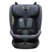 BUF BOOF® B-Joy DELUXE i-Size 40–150 cm Scaun Auto Copii, ISOFIX, Rotativ 360°, Reclinare 155°, Poziție Somn, DarkGreyCAT