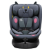 BUF BOOF® B-Joy DELUXE i-Size 40–150 cm Scaun Auto Copii, ISOFIX, Rotativ 360°, Reclinare 155°, Poziție Somn, DarkGreyCAT