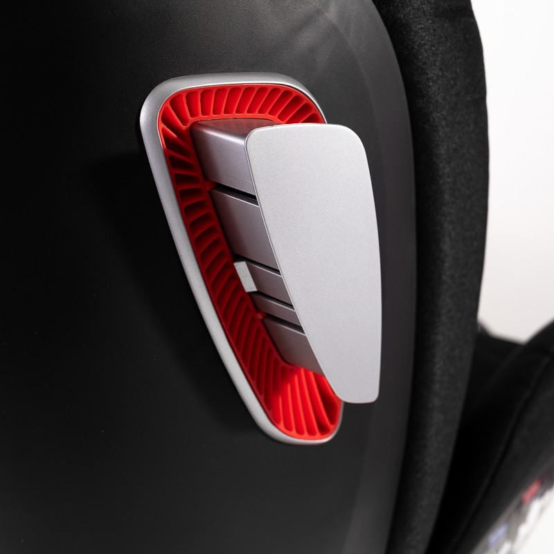 Scaun auto Platinum Deluxe i-Size Buf Boof cu isofix rotativ 360 grade Top Tether SIPS 40-150 cm 0-36 kg BlackJeans