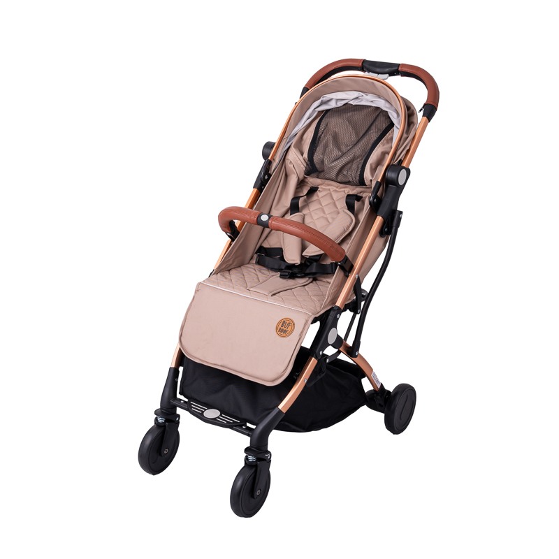 Carucior sport usor S-16 Brown 0- 36 luni 180 grade inclinare deplasabil ca troler in varianta pliata