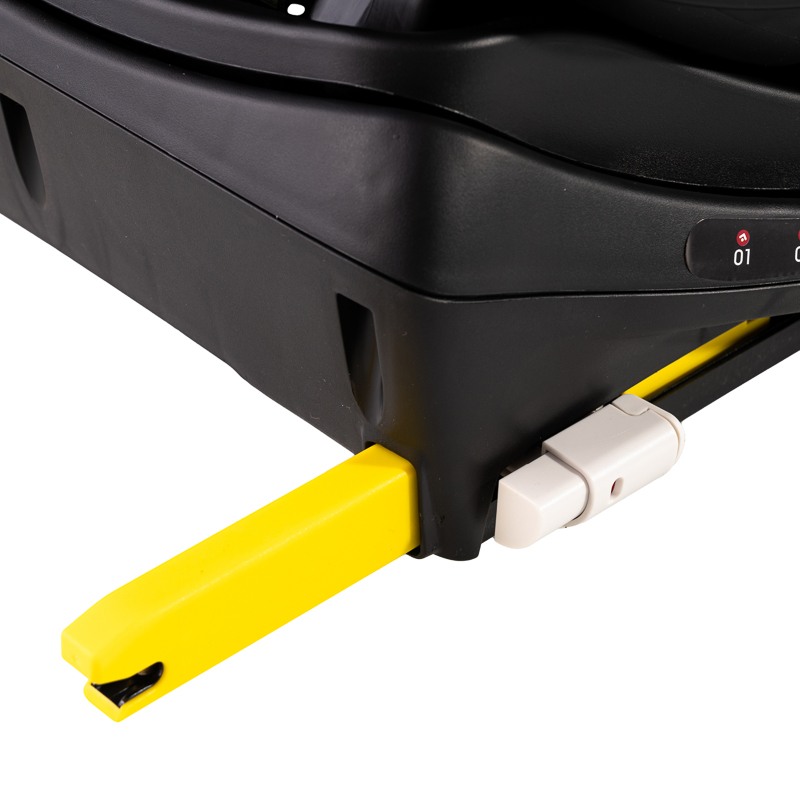 Scaun auto Platinum Deluxe i-Size Buf Boof cu isofix rotativ 360 grade Top Tether SIPS 40-150 cm 0-36 kg BlackJeans