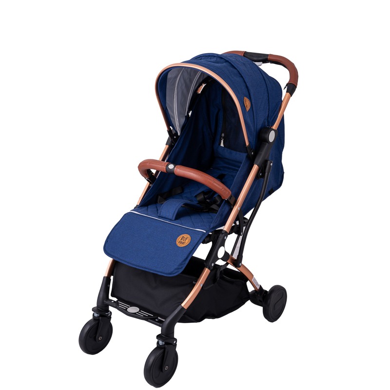 Carucior sport usor S-16 BUF BOOF Dark Blue 0- 36 luni 180 grade inclinare deplasabil ca troler in varianta pliata