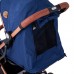 Carucior sport usor S-16 BUF BOOF Dark Blue 0- 36 luni 180 grade inclinare deplasabil ca troler in varianta pliata