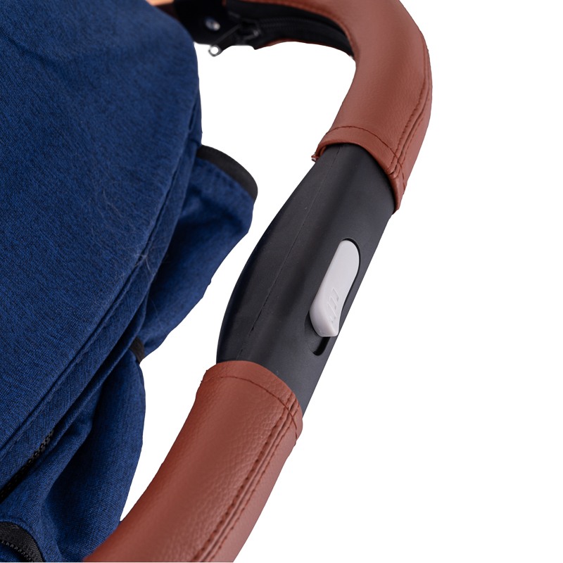 Carucior sport usor S-16 BUF BOOF Dark Blue 0- 36 luni 180 grade inclinare deplasabil ca troler in varianta pliata
