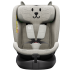BUF BOOF® B-Joy DELUXE i-Size 40–150 cm Scaun Auto Copii, ISOFIX, Rotativ 360°, Reclinare 155°, Poziție Somn, LightGreyCAT