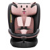 BUF BOOF® B-Joy DELUXE i-Size 40–150 cm Scaun Auto Copii, ISOFIX, Rotativ 360°, Reclinare 155°, Poziție Somn, PinkDOG