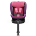 Scaun auto N17 Fix iSize BUF BOOF® ISOFIX Rotativ 360 Picior Fixare Pozitie Somn 165 grade 40-150 cm UnicornPink