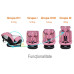 Scaun Auto Saphir DELUXE BUF BOOF iSIZE Purple cu Isofix pozitie somn 165 grade rotativ 360 grade 40-150 cm