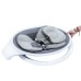 Leagan Electric Inteligent Portabil W5 BUF BOOF, Multifunctional, Conexiune Bluetooth, 5 Module miscare, Telecomanda, Functie EasyTouch, gri