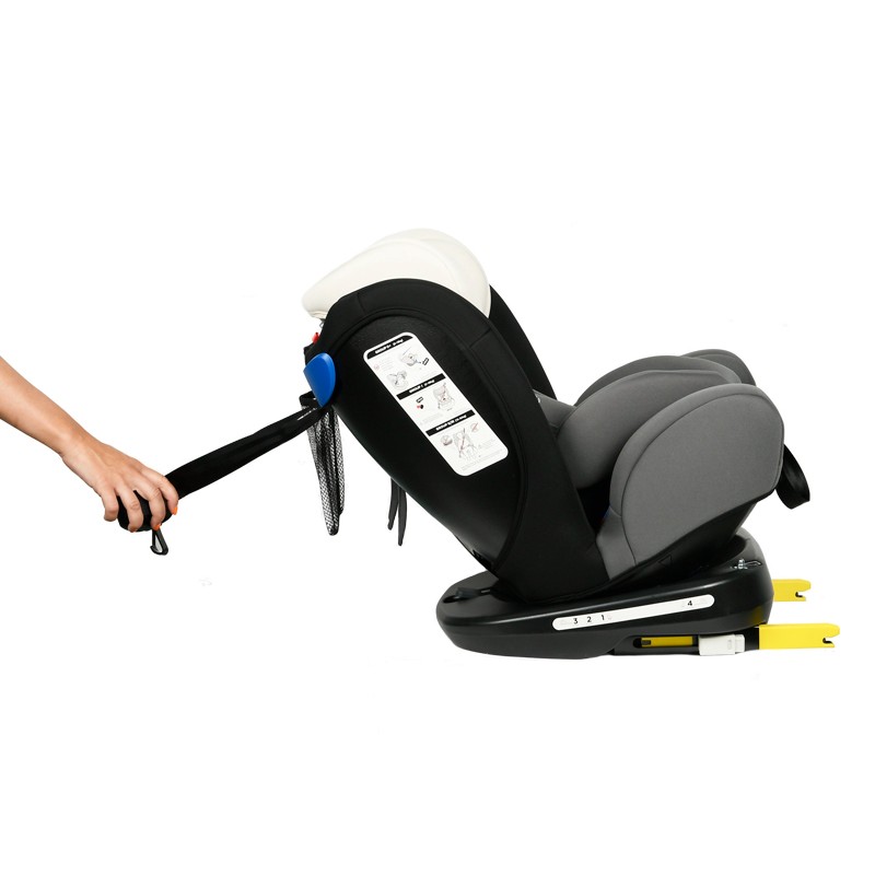 Scaun Auto Tweety Mandara cu Isofix rotativ 360 grade BUF BOOF 0 36 kg baza neagra