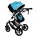 Carucior 2 in 1 reversibil X2 Blue 0 36 luni BUF BOOF