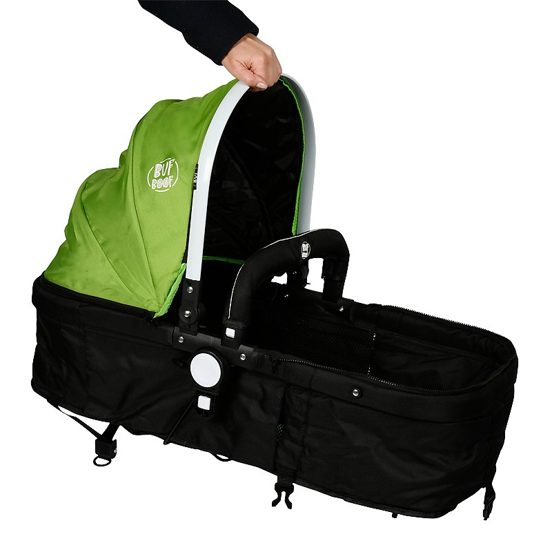 Carucior 2 in 1 reversibil X2 Green 0 36 luni BUF BOOF
