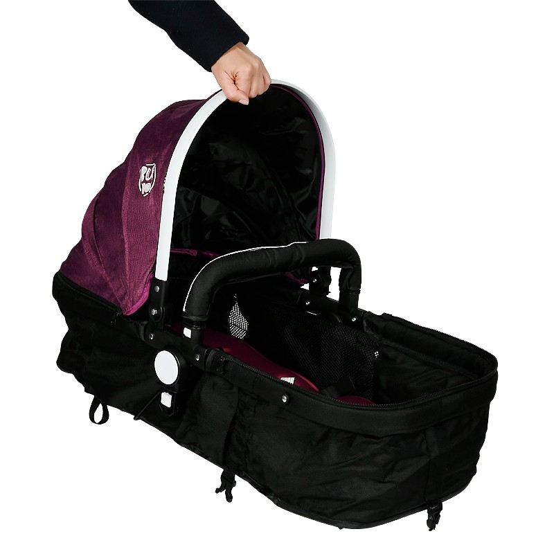 Carucior 2 in 1 reversibil X2 Purple 0 36 luni BUF BOOF