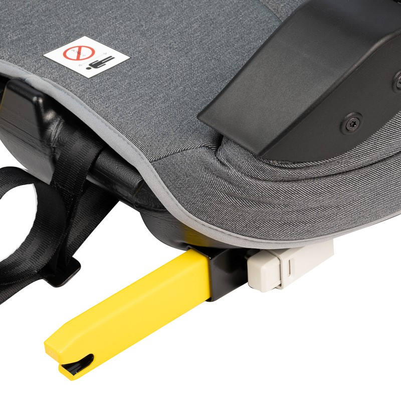 Inaltator auto ISOFIX Max Deluxe BUF BOOF DarkGrey