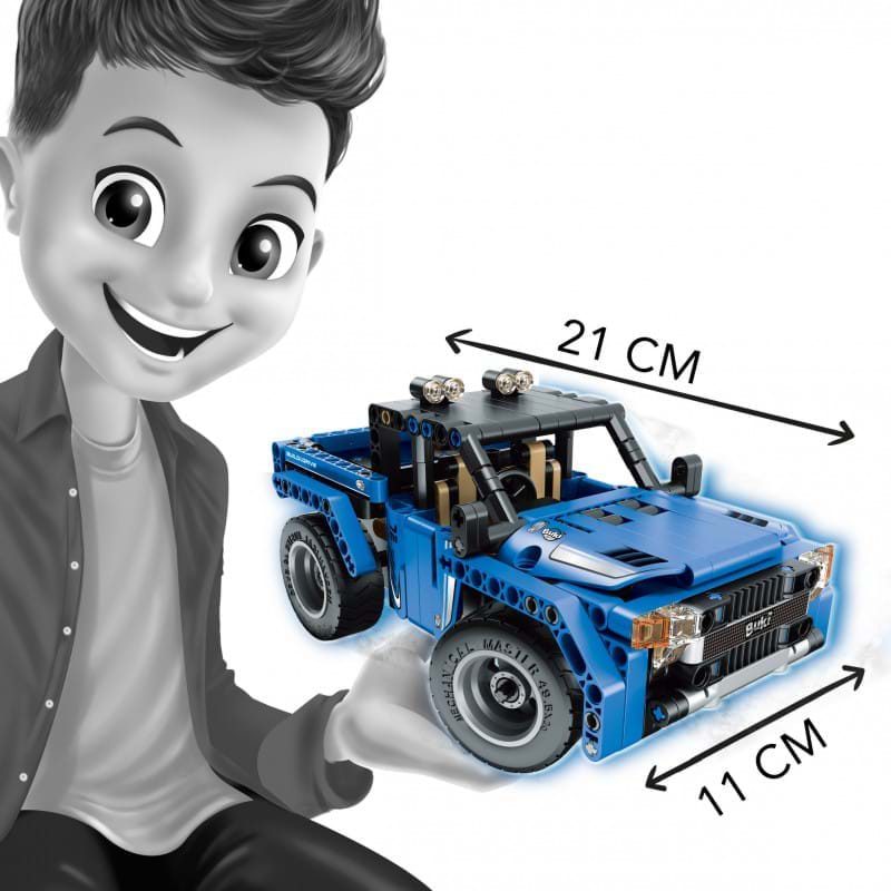 Set constructie 4x4 cu radiocomanda BUKI France