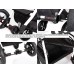 Carucior 3 in 1 Baby Merc Q9 177C Cadru Alb Carucior 3 in 1 Baby Merc Q9 177C Cadru Alb