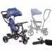 Tricicleta multifunctionala FIX LITE Navy Blue sezut rotativ 360 Tricicleta multifunctionala FIX LITE Navy Blue sezut rotativ 360
