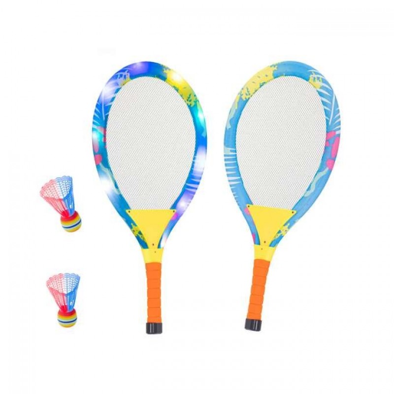 SET RACHETE TENIS CU LED PLUS FLUTURASI Beilaluna