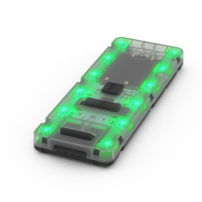 Trotineta BERG Nexo Lime Pliabila cu Lumini LED