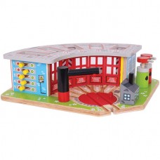 Depou din lemn BigJigs Toys Depou din lemn BigJigs Toys