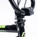 Bicicleta BMX Roti 20 Inch Frane CBrake Carpat Jumper C2017A Cadru Negru cu Design Verde