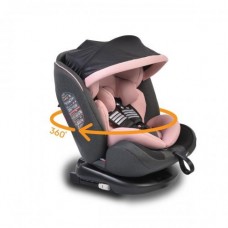 Scaun Auto Pilot Pink Rotativ 360 cu Isofix 0 36 kg Scaun Auto Pilot Pink Rotativ 360 cu Isofix 0 36 kg
