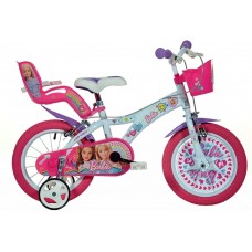 Bicicleta Barbie Dino Bikes diametru 16