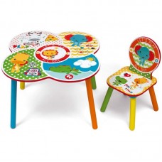 Set masuta multifunctionala si un scaunel It s Giggle Time Fisher Price