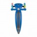 Trotineta Globber Junior pliabila cu lumini culoare albastra Trotineta Globber Junior pliabila cu lumini culoare albastra