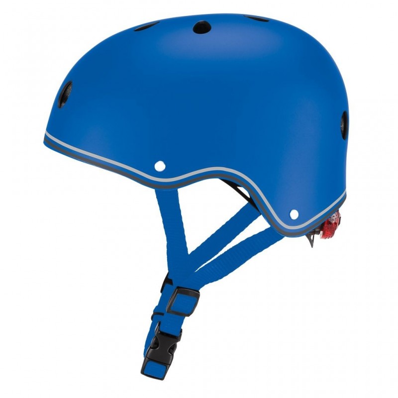 Casca protectie Globber Primo cu lumini culoare albastra