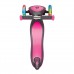 Trotineta pliabila Globber Elite Deluxe Lights Roz Trotineta pliabila Globber Elite Deluxe Lights Roz