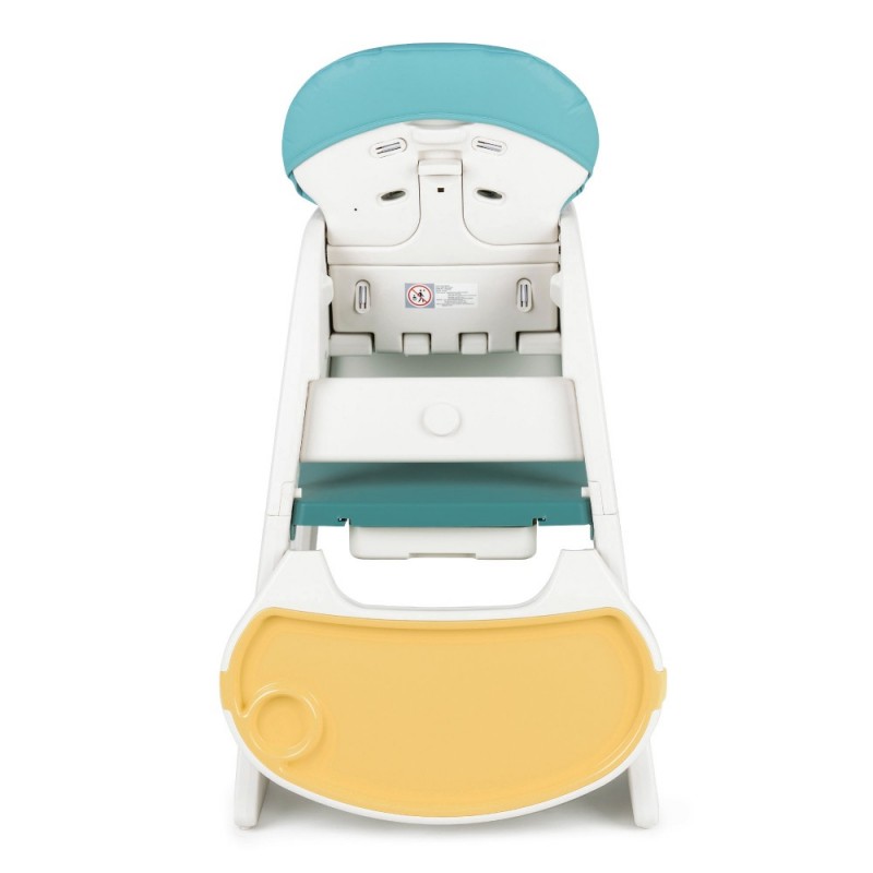 Scaun de masa transformabil Juju Eat Play V2 Turcoaz