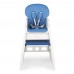 Scaun de masa transformabil Juju Eat Play V2 Albastru