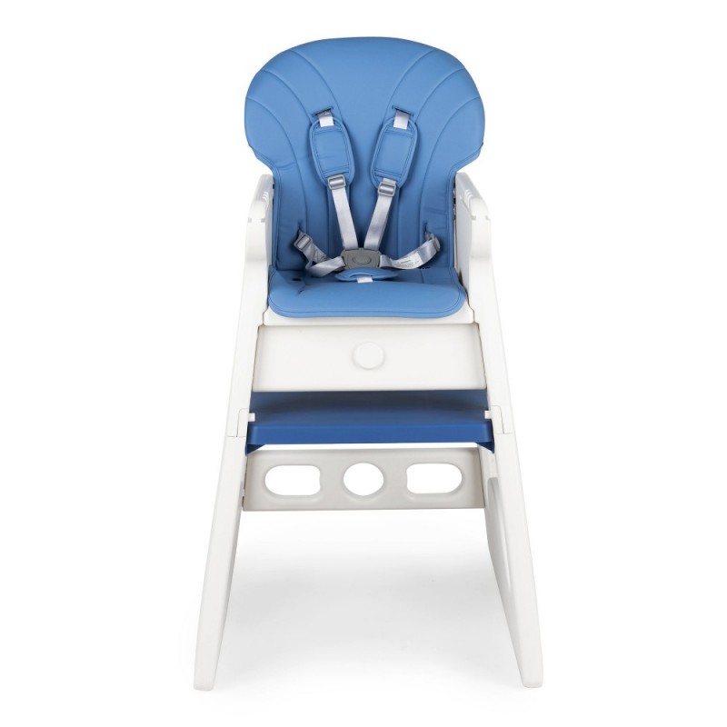 Scaun de masa transformabil Juju Eat Play V2 Albastru